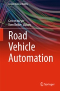 Cover: Road Vehicle Automation - Springer