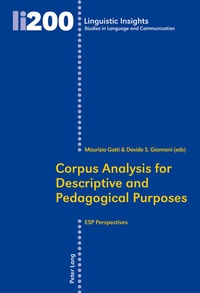 Abbildung von: Corpus Analysis for Descriptive and Pedagogical Purposes - Peter Lang Verlag