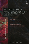 Cover: The Protection of Legitimate Expectations in Administrative Law - Hart Publishing