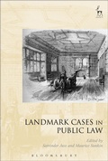 Cover: Landmark Cases in Public Law - Hart Publishing