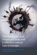 Cover: The Economic and Financial Crisis and Collective Labour Law in Europe - Hart Publishing