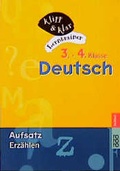 Cover: Deutsch, 3. und 4. Klasse - Aufsatz: Erz&auml;hlen - Rowohlt Taschenbuch