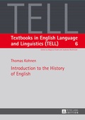 Cover: Introduction to the History of English - Peter Lang Verlag