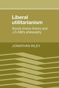 Cover: Liberal Utilitarianism - Cambridge University Press
