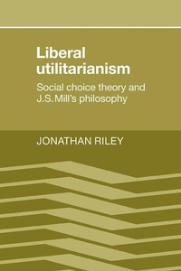 Enlarge image Cover: Liberal Utilitarianism - Cambridge University Press