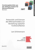 Cover: Potenziale und Grenzen des Mikroschneidens zur Herstellung optischer Funktionsfl&auml;chen - Shaker