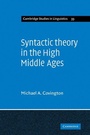 Cover: Syntactic Theory in the High Middle Ages - Cambridge University Press
