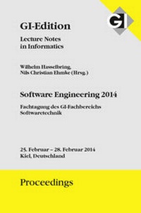 Enlarge image Cover: GI Edition Proceedings Band 227 - Software Engineering 2014 Fachtagung des GI-Fachbereichs Softwaretechnik - - Köllen