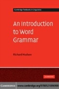 Cover: An Introduction to Word Grammar - Cambridge University Press