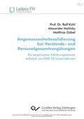Cover: Angemessenheitsvalidierung bei Vorstands- und Personalgesamtverg&uuml;tungen - Cuvillier Verlag