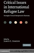 Cover: Critical Issues in International Refugee Law - Cambridge University Press