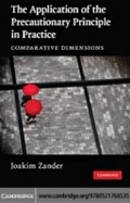 Cover: The Application of the Precautionary Principle in Practice - Cambridge University Press