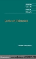 Cover: Locke on Toleration - Cambridge University Press