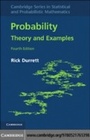 Cover: Probability - Cambridge University Press