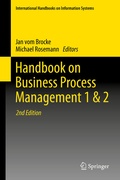 Cover: Handbook on Business Process Management 1 & 2 - Springer
