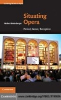 Cover: Situating Opera - Cambridge University Press