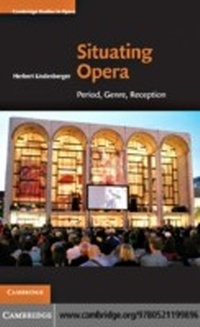 Abbildung von: Situating Opera - Cambridge University Press