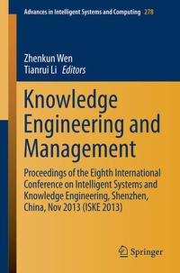 Enlarge image Cover: Knowledge Engineering and Management - Springer