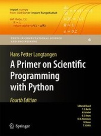 Enlarge image Cover: A Primer on Scientific Programming with Python - Springer