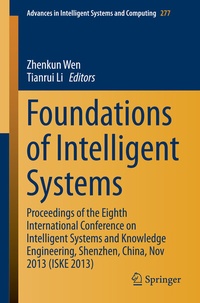 Enlarge image Cover: Foundations of Intelligent Systems - Springer