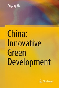 Enlarge image Cover: China: Innovative Green Development - Springer