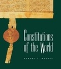 Cover: Constitutions of the World - Routledge