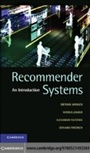 Cover: Recommender Systems - Cambridge University Press