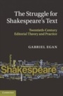 Cover: The Struggle for Shakespeare's Text - Cambridge University Press