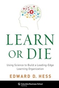 Cover: Learn or Die - Columbia University Press