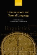 Cover: Continuations and Natural Language - Oxford University Press