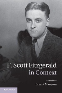 Enlarge image Cover: F. Scott Fitzgerald in Context - Cambridge University Press