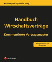 Abbildung von: Handbuch Wirtschaftsverträge - Vertragsmustersammlung - LexisNexis ARD ORAC