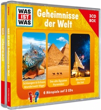 Abbildung von: WAS IST WAS 3-CD-Hörspielbox Geheimnisse der Welt - Tessloff Verlag Ragnar Tessloff GmbH & Co. KG