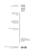 Cover: Forschung und Publikation in der Wissenschaft - wvb Wissenschaftlicher Verlag Berlin