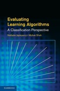 Cover: Evaluating Learning Algorithms - Cambridge University Press