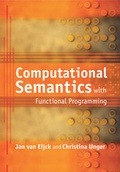 Cover: Computational Semantics with Functional Programming - Cambridge University Press