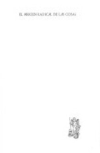 Abbildung von: El origen radical de las cosas : metafísica leibniciana de la creación - EUNSA. EDICIONES UNIVERSIDAD DE NAVARRA, S.A.