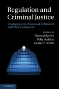 Cover: Regulation and Criminal Justice - Cambridge University Press