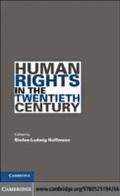 Cover: Human Rights in the Twentieth Century - Cambridge University Press