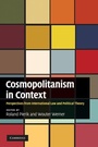 Cover: Cosmopolitanism in Context - Cambridge University Press