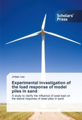 Cover: Experimental investigation of the load response of model piles in sand - Scholars' Press