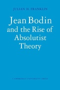 Cover: Jean Bodin and the Rise of Absolutist Theory - Cambridge University Press