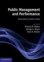 Cover: Public Management and Performance - Cambridge University Press