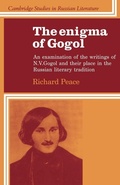 Cover: The Enigma of Gogol - Cambridge University Press