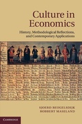 Cover: Culture in Economics - Cambridge University Press