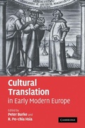 Cover: Cultural Translation in Early Modern Europe - Cambridge University Press