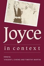 Cover: Joyce in Context - Cambridge University Press