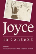 Cover: Joyce in Context - Cambridge University Press