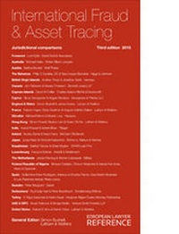 Abbildung von: International Fraud and Asset Tracing - Sweet & Maxwell