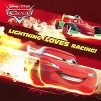 Enlarge image Cover: Lightning Loves Racing! - Turtleback Books